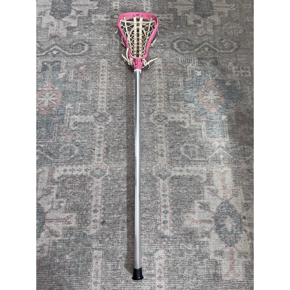 deBeer Bliss Lacrosse Complete Women's / Girls Stick Shaft 43" Soft Feel White